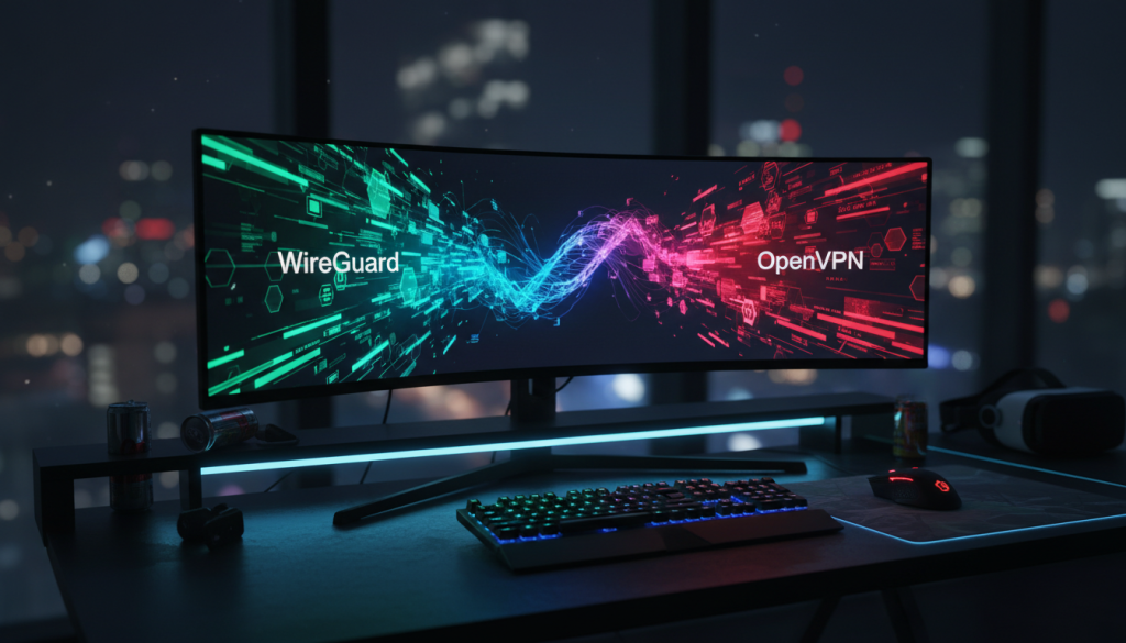 کدام VPN برای گیمینگ سریعتر است؟ وایرگارد یا اوپن وی پی ان؟